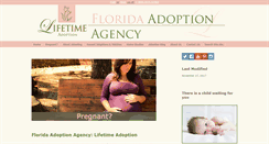 Desktop Screenshot of adoptionagencyflorida.com